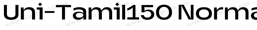 Uni-Tamil150 Norma字体转换